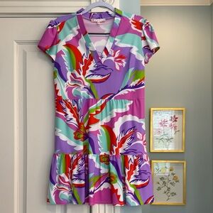 Jude Connally Multicolor Abstract Dress